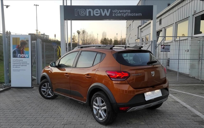Dacia Sandero Stepway cena 68500 przebieg: 8567, rok produkcji 2022 z Barcin małe 56